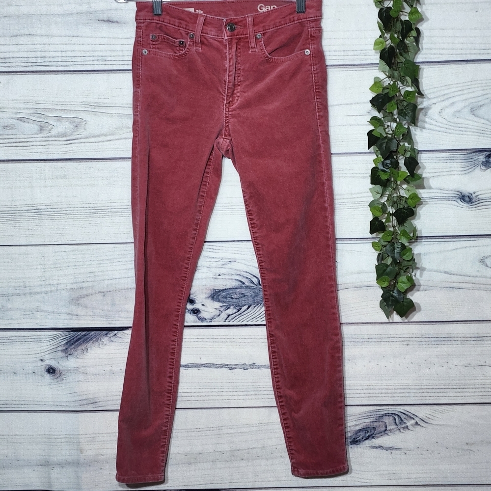 GAP Skinny Pants in Dusty Rose